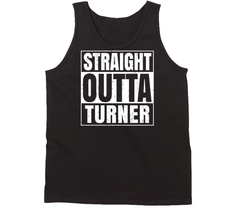 Straight Outta Turner Oregon Parody Grunge City Tanktop