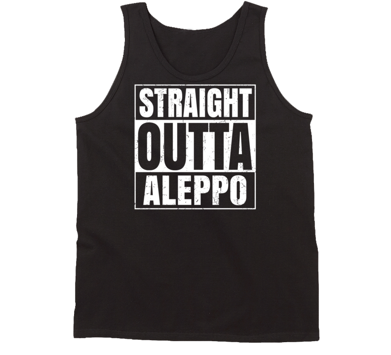 Straight Outta Aleppo Pennsylvania Parody Grunge City Tanktop Straight Outta Aleppo Pennsylvania Parody Grunge City Tanktop