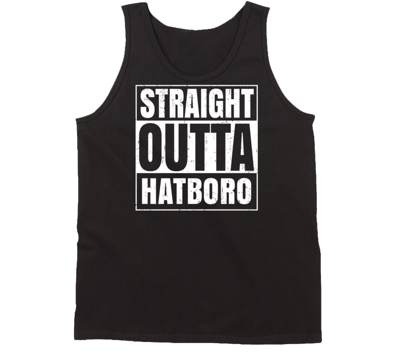 Straight Outta Hatboro Pennsylvania Parody Grunge City Tanktop Straight Outta Hatboro Pennsylvania Parody Grunge City Tanktop