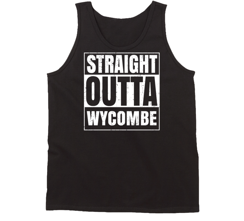 Straight Outta Wycombe Pennsylvania Parody Grunge City Tanktop Straight Outta Wycombe Pennsylvania Parody Grunge City Tanktop