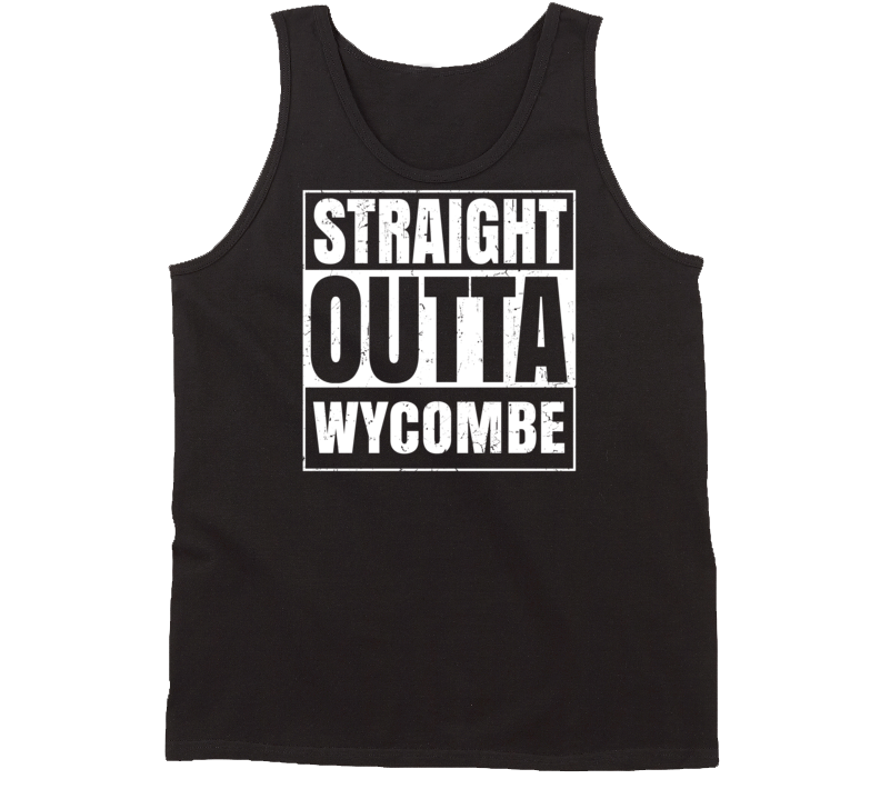 Straight Outta Wycombe Pennsylvania Parody Grunge City Tanktop