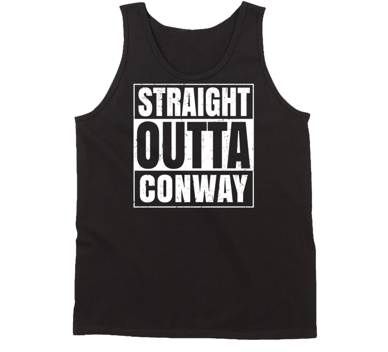 Straight Outta Conway South Carolina Parody Grunge City Tanktop Straight Outta Conway South Carolina Parody Grunge City Tanktop