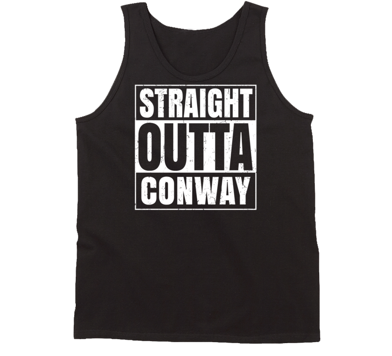 Straight Outta Conway South Carolina Parody Grunge City Tanktop