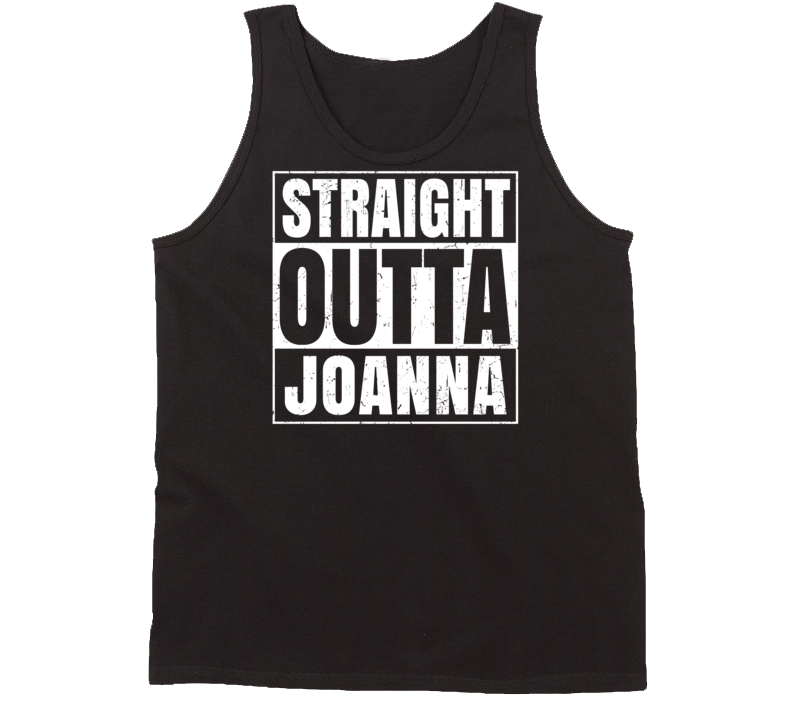 Straight Outta Joanna South Carolina Parody Grunge City Tanktop