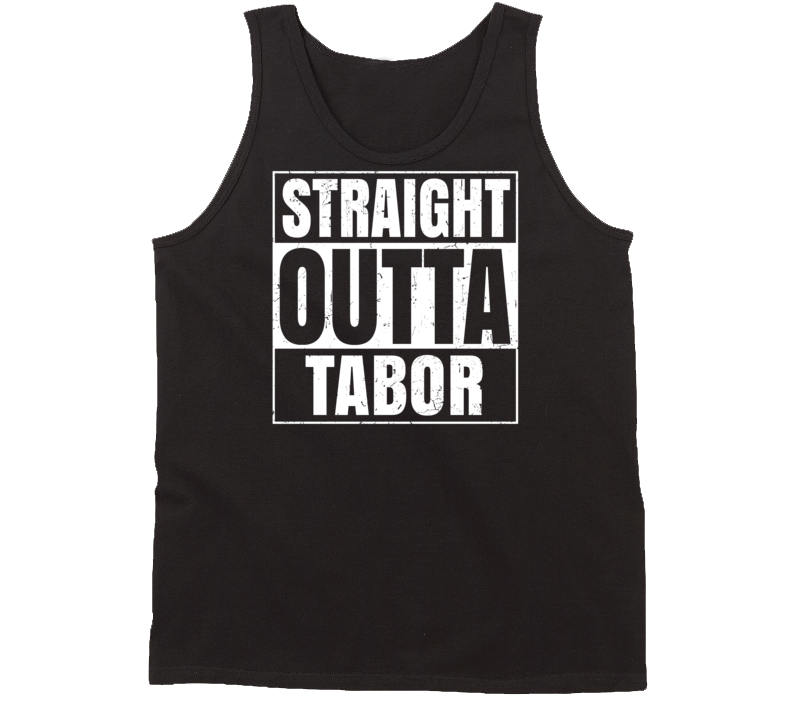 Straight Outta Tabor South Dakota Parody Grunge City Tanktop Straight Outta Tabor South Dakota Parody Grunge City Tanktop