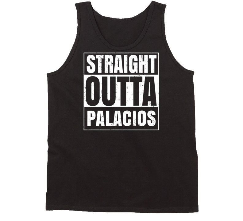 Straight Outta Palacios Texas Parody Grunge City Tanktop Straight Outta Palacios Texas Parody Grunge City Tanktop