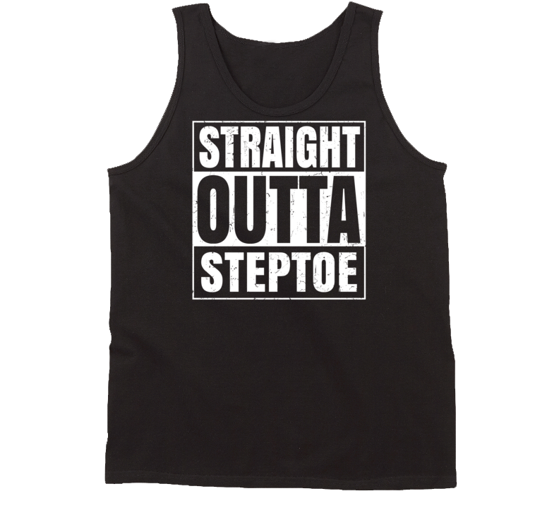 Straight Outta Steptoe Washington Parody Grunge City Tanktop