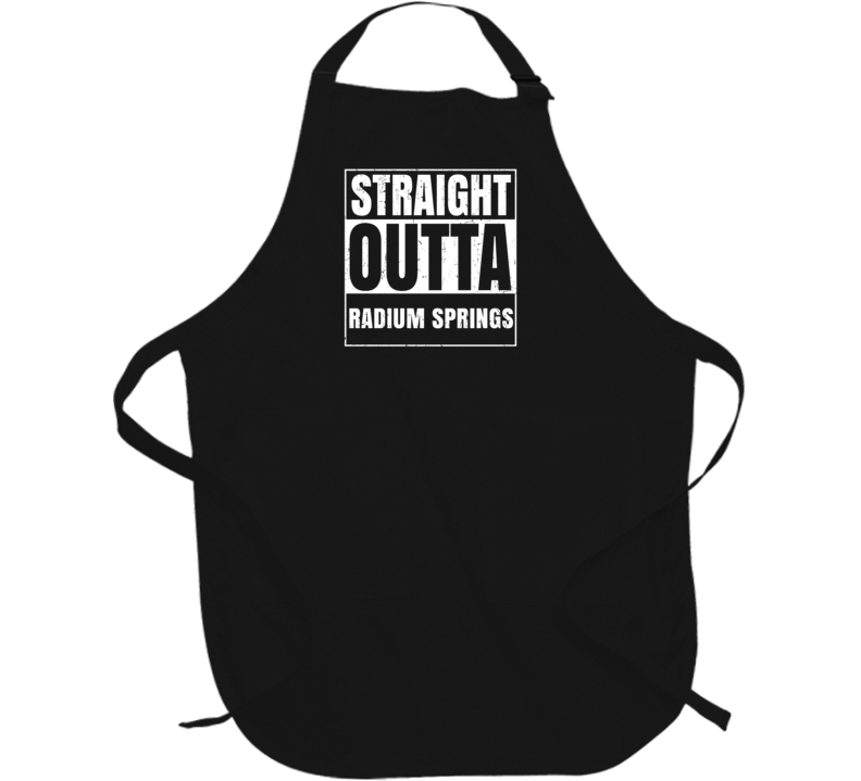 Straight Outta Radium Springs New Mexico Parody Grunge City Father's D