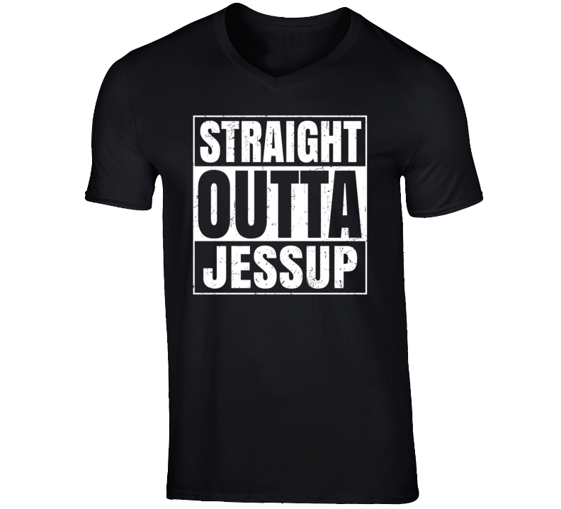 Straight Outta Jessup Maryland Parody Grunge City Father's Day Vneck T Straight Outta Jessup Maryland Parody Grunge City Father's Day Vneck T