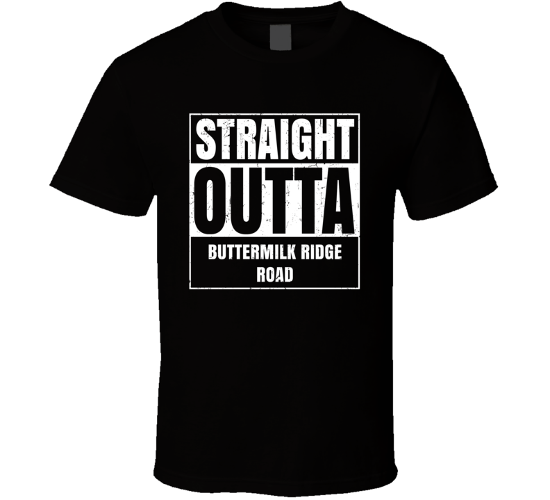 Straight Outta Buttermilk Ridge Road Street Name Neighbourhood Parody 