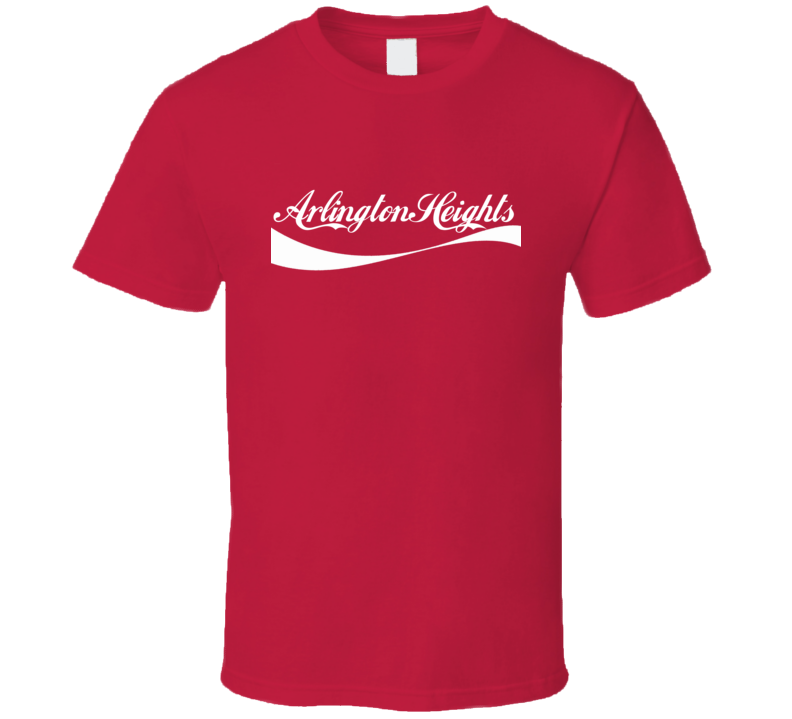 Arlington Heights USA Cola Parody T Shirt