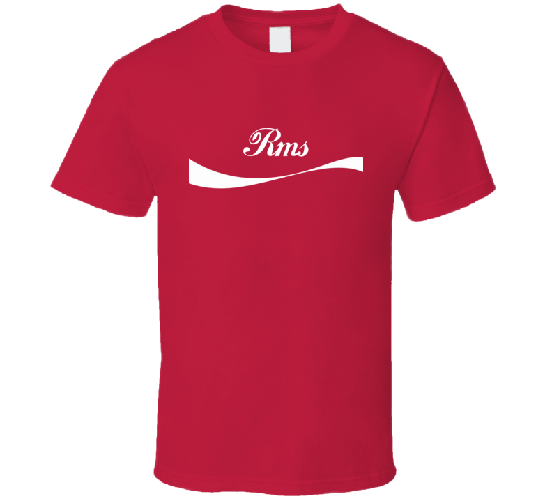 Rms USA Cola Parody T Shirt