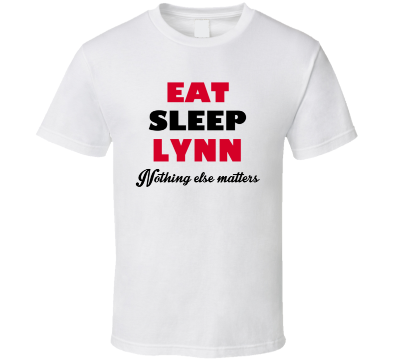 Eat Sleep Lynn USA T Shirt