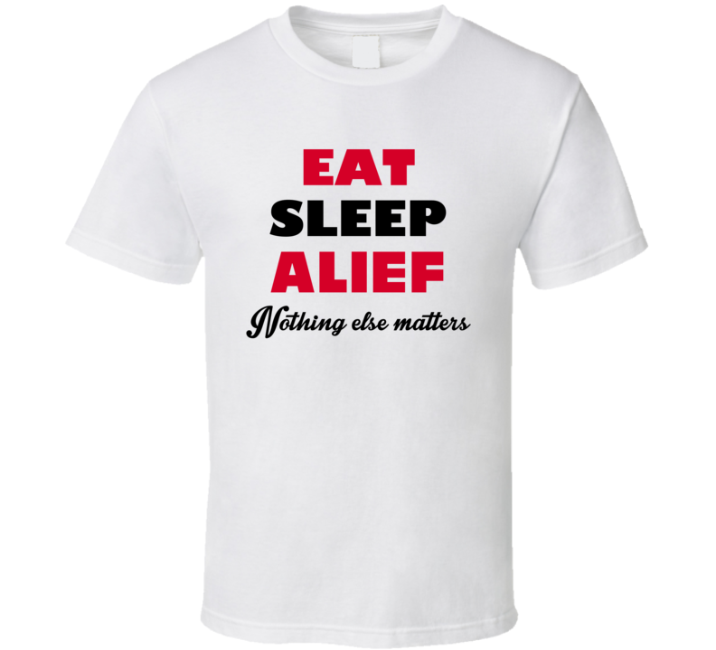 Eat Sleep Alief USA T Shirt Eat Sleep Alief USA T Shirt