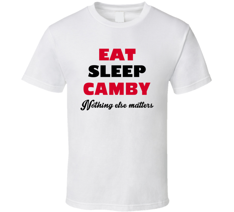 Eat Sleep Camby USA T Shirt