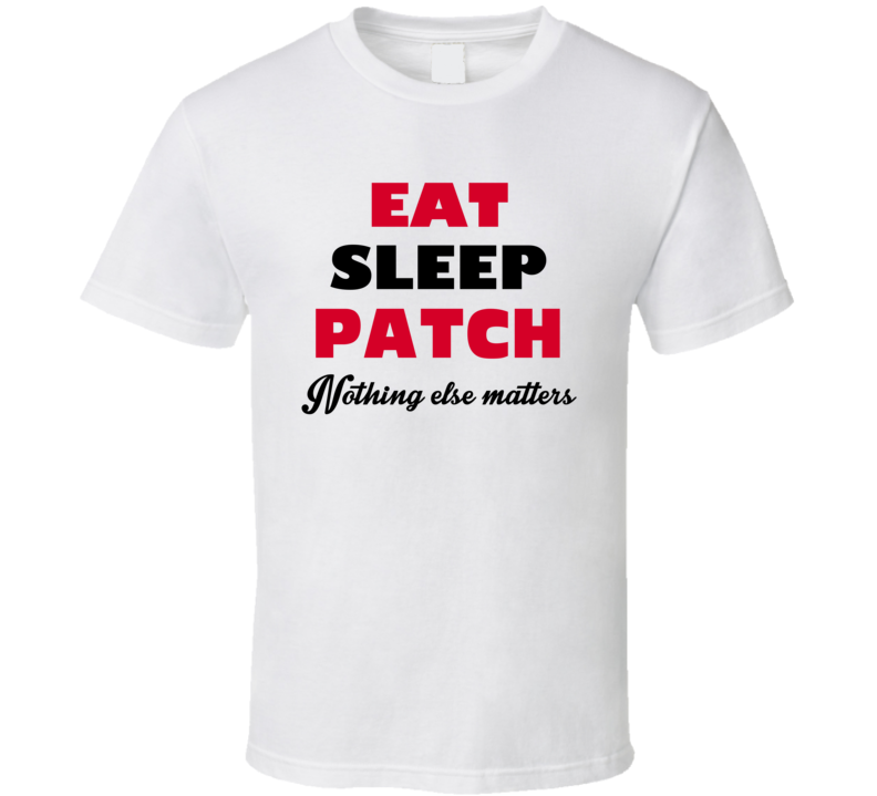 Eat Sleep Patch USA T Shirt Eat Sleep Patch USA T Shirt