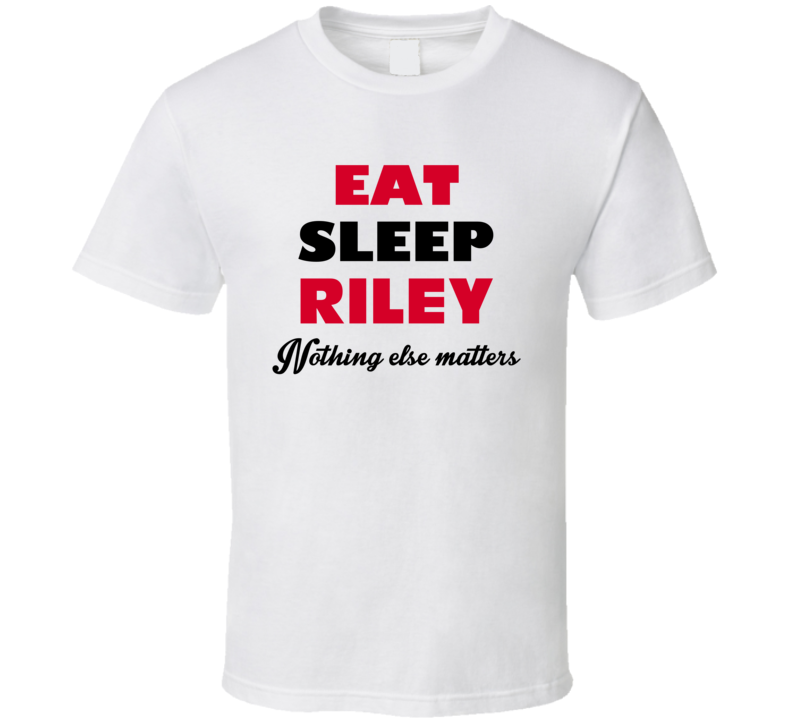 Eat Sleep Riley USA T Shirt