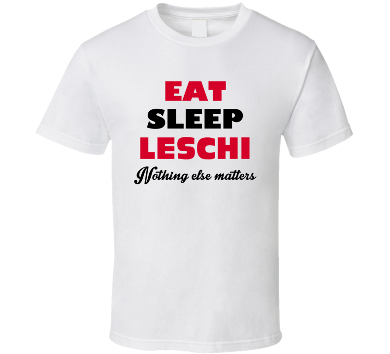 Eat Sleep Leschi USA T Shirt