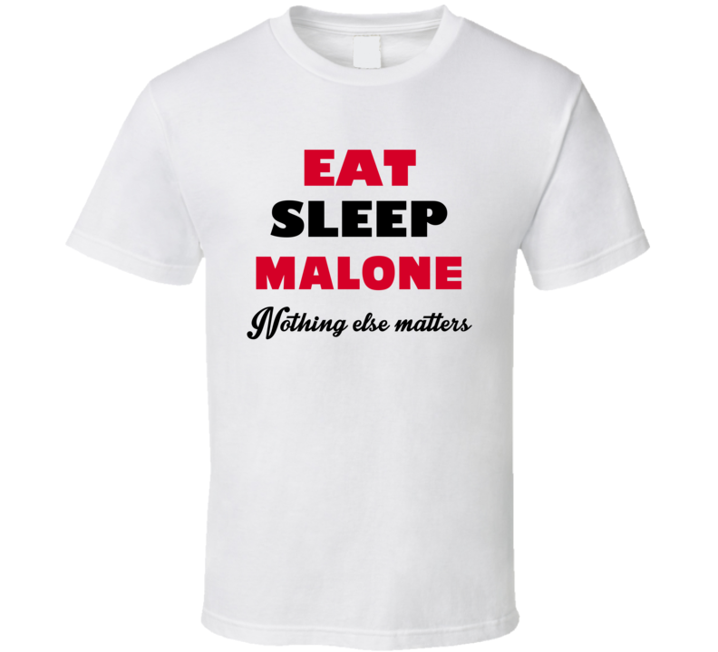 Eat Sleep Malone USA T Shirt Eat Sleep Malone USA T Shirt