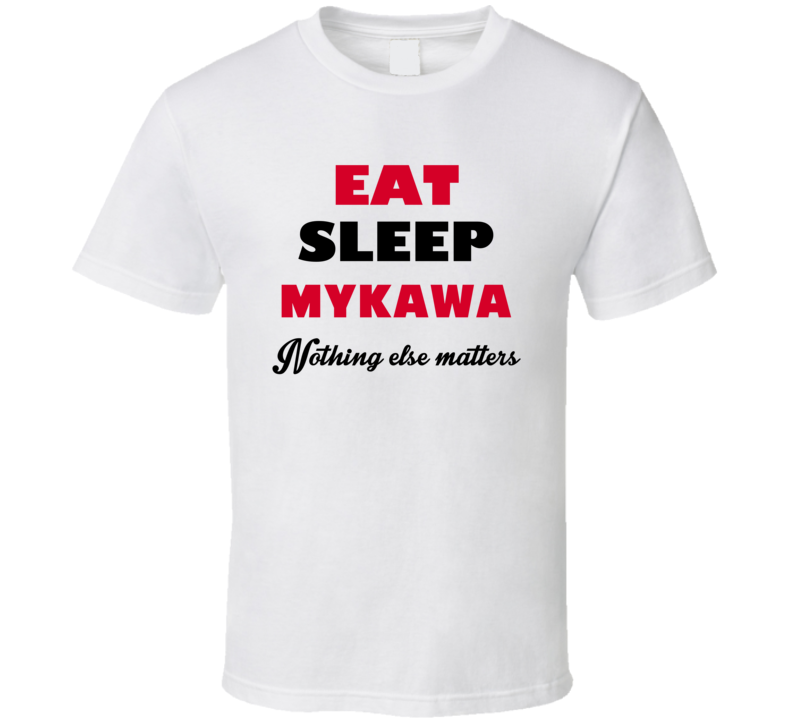 Eat Sleep Mykawa USA T Shirt