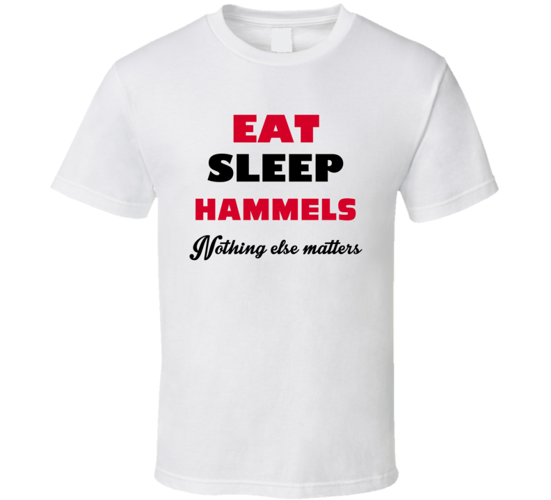Eat Sleep Hammels USA T Shirt Eat Sleep Hammels USA T Shirt