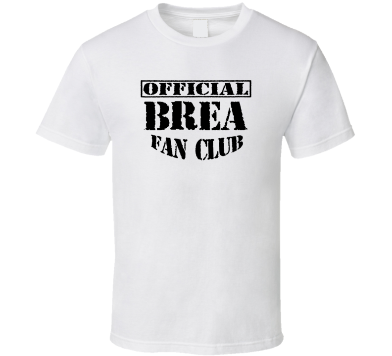 Brea USA Fan Club T Shirt Brea USA Fan Club T Shirt