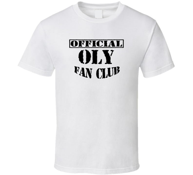 Oly Olympia USA Fan Club T Shirt Oly Olympia USA Fan Club T Shirt
