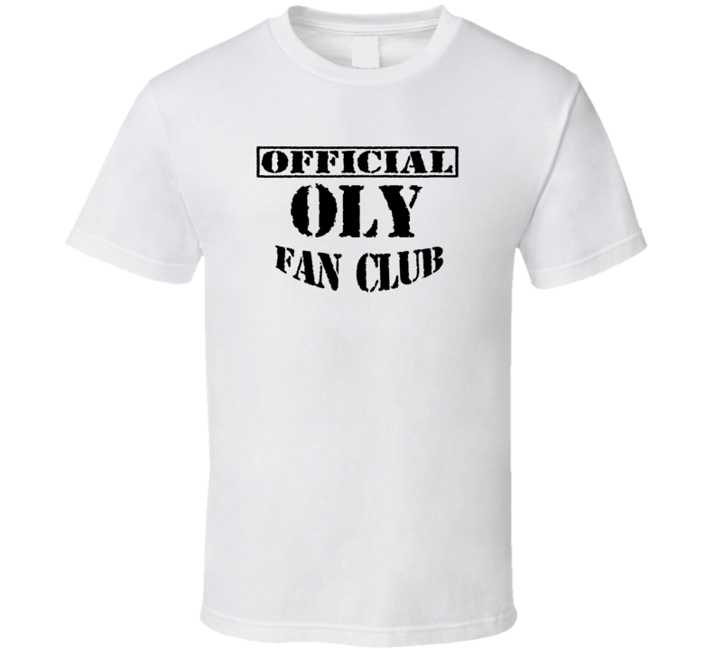 Oly Olympia USA Fan Club T Shirt