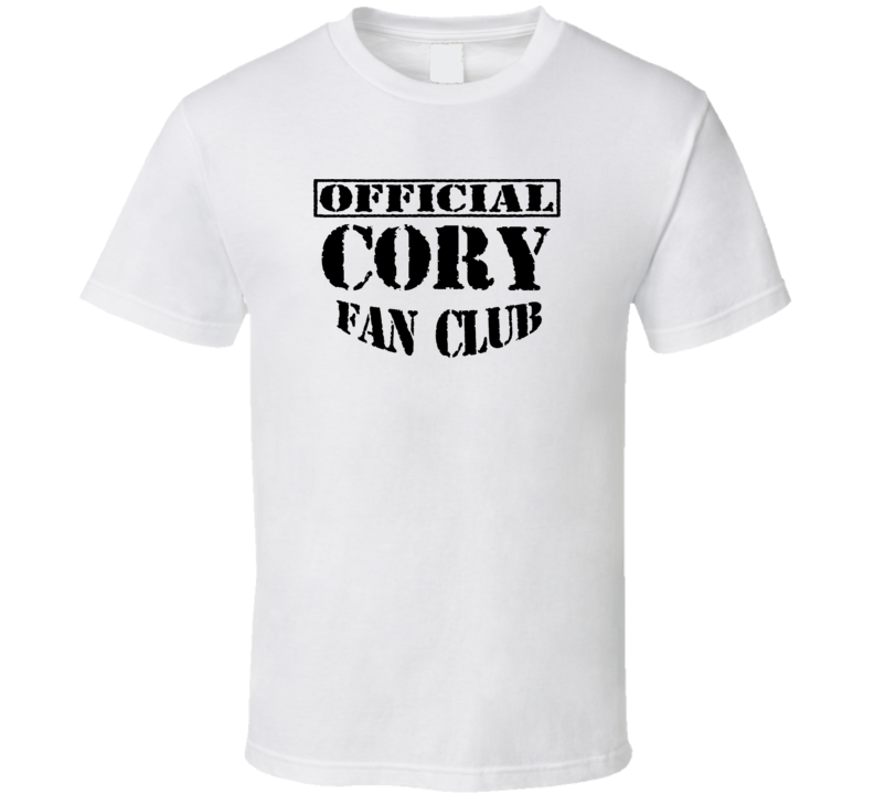 Cory USA Fan Club T Shirt