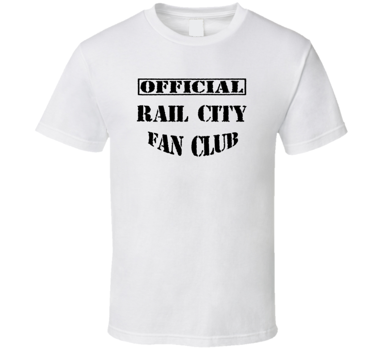 Rail City St Albans USA Fan Club T Shirt Rail City St Albans USA Fan Club T Shirt