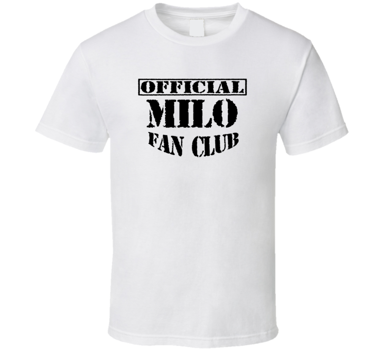 Milo USA Fan Club T Shirt