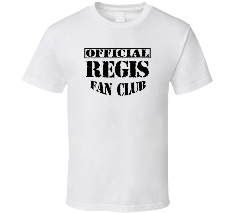 Regis USA Fan Club T Shirt