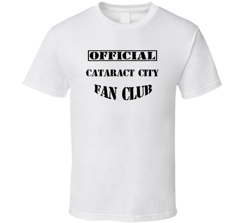 Cataract City Niagara Falls USA Fan Club T Shirt