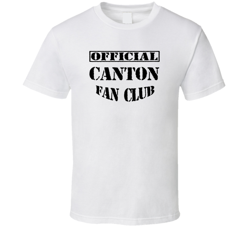 Canton USA Fan Club T Shirt