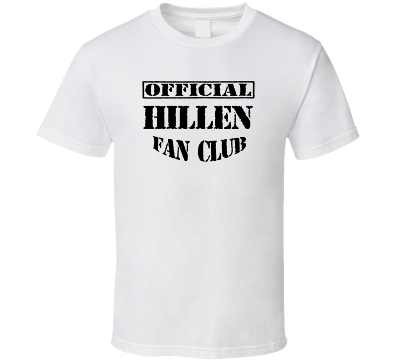 Hillen USA Fan Club T Shirt Hillen USA Fan Club T Shirt