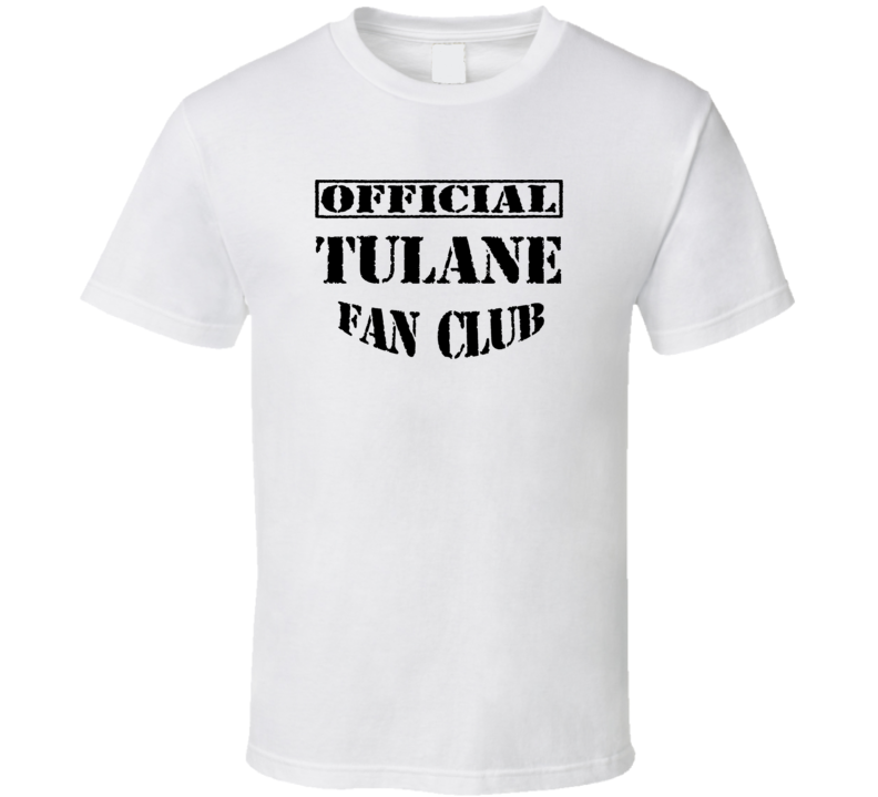 Tulane USA Fan Club T Shirt