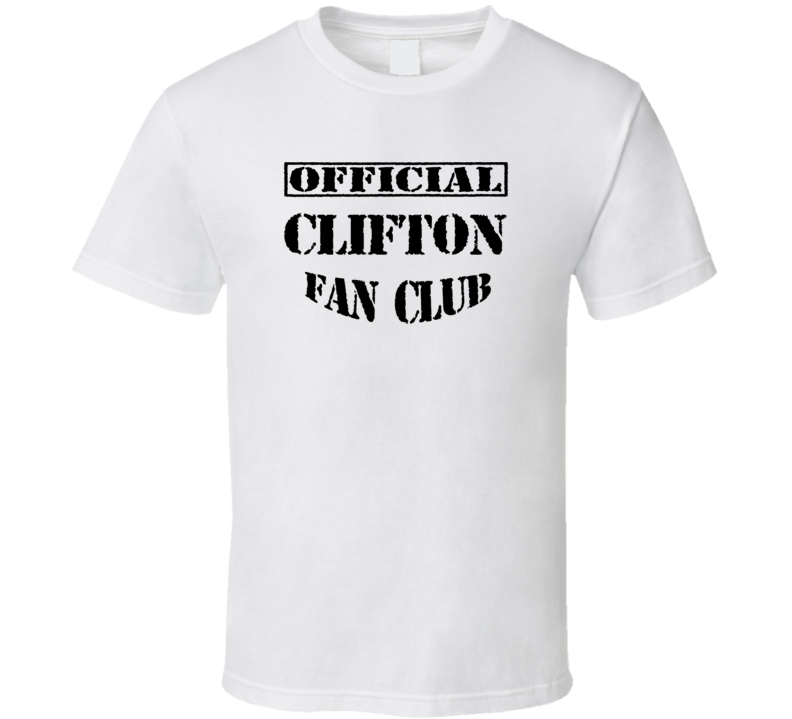 Clifton USA Fan Club T Shirt Clifton USA Fan Club T Shirt