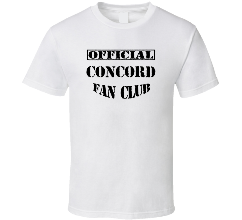 Concord USA Fan Club T Shirt