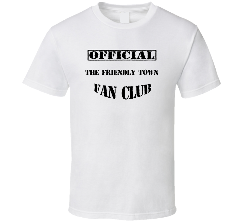 The Friendly Town Orange USA Fan Club T Shirt The Friendly Town Orange USA Fan Club T Shirt
