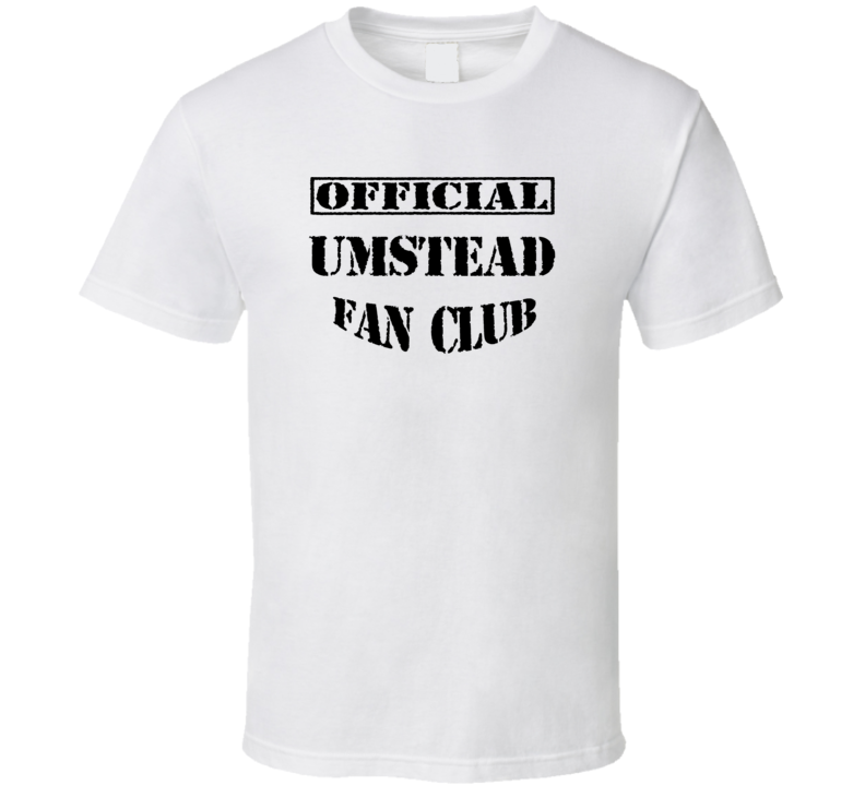 Umstead USA Fan Club T Shirt Umstead USA Fan Club T Shirt