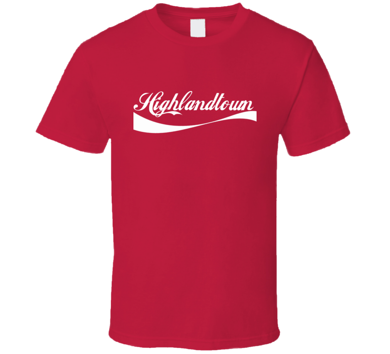 Highlandtown USA Cola Parody T Shirt