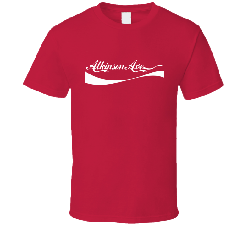 Atkinson Ave. USA Cola Parody T Shirt