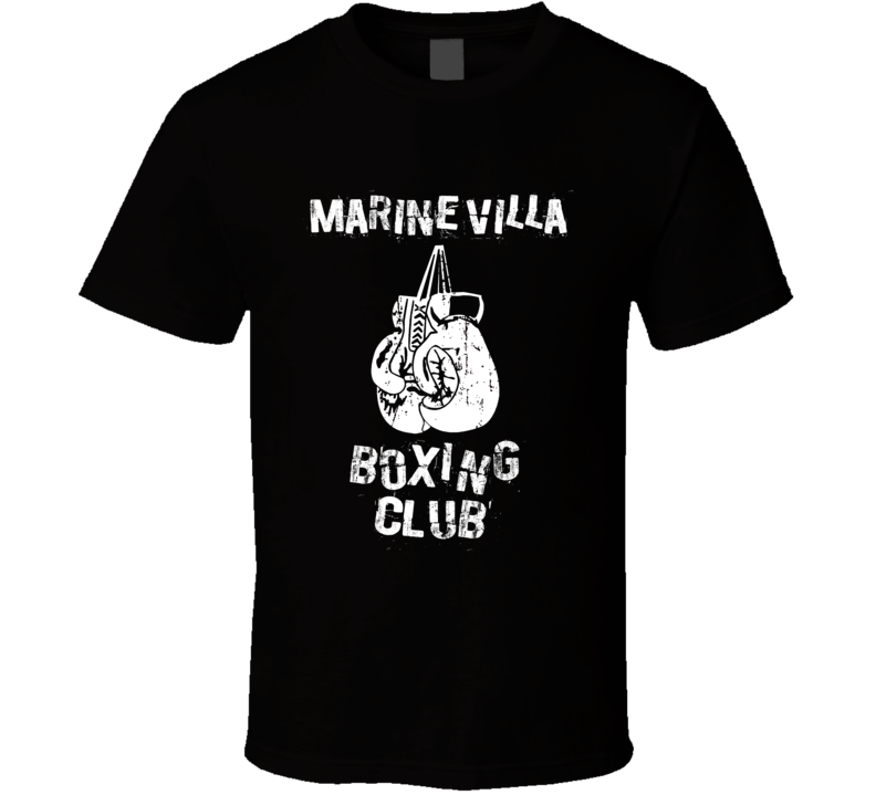 Marine Villa USA Boxing Club T Shirt Marine Villa USA Boxing Club T Shirt
