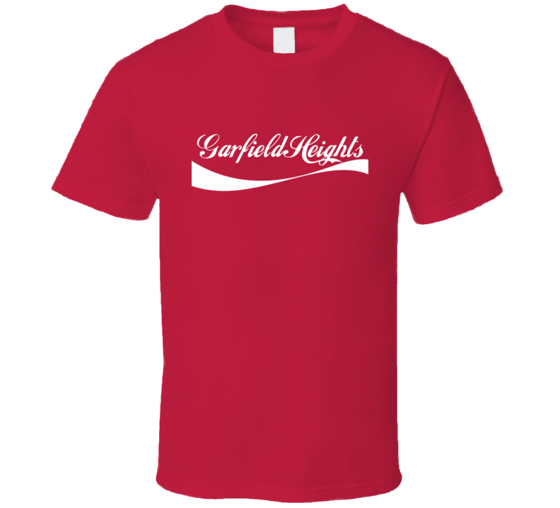Garfield Heights USA Cola Parody T Shirt Garfield Heights USA Cola Parody T Shirt