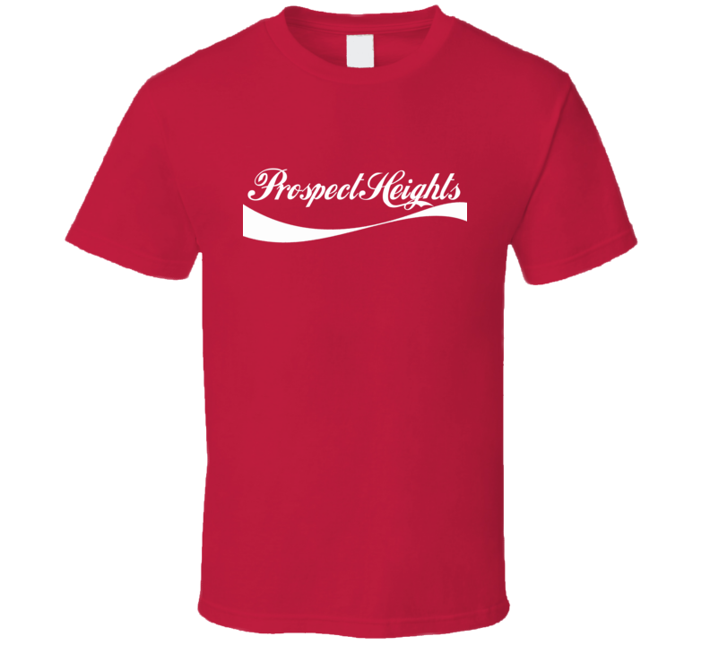 Prospect Heights USA Cola Parody T Shirt Prospect Heights USA Cola Parody T Shirt