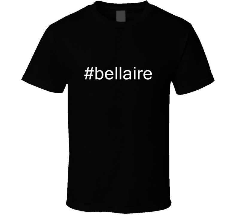 #bellaire USA Hashtag T Shirt