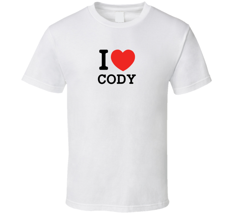 I Love Cody USA T Shirt