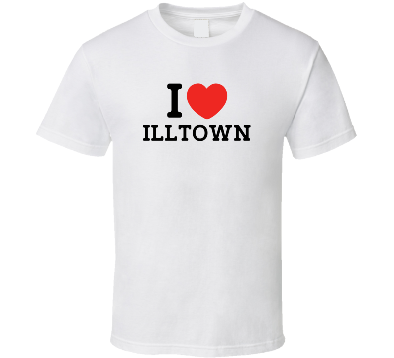 I Love Illtown East Orange USA T Shirt I Love Illtown East Orange USA T Shirt