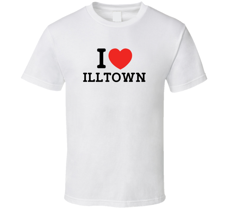 I Love Illtown East Orange USA T Shirt