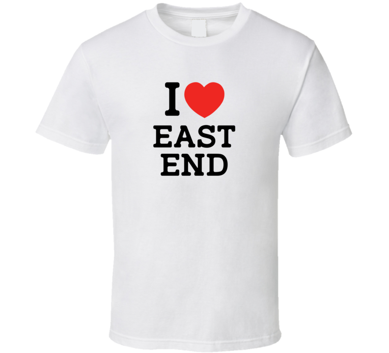 I Love East End USA T Shirt